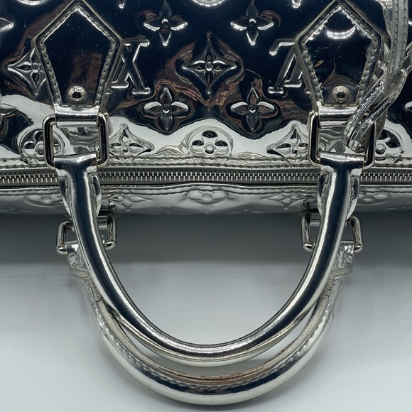 Louis Vuitton Miroir Mirror Speedy 35 Collectors Doctor Boston Bag Satchel Rare - Picture 7 of 16